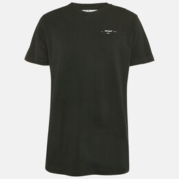 Off-White: Чёрная футболка 