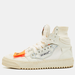 Off-White: Белые кроссовки  Off Court