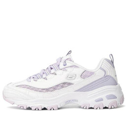 Кроссовки d'lites 1.0 sneakers 'white purple' Skechers, белый 896235-wlv | white/purple