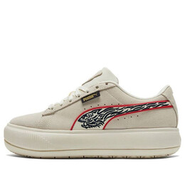 Кроссовки suede mayu 'year of the tiger' Puma, белый 386360-01 | white/black/red