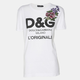 Dolce & Gabbana: Белая футболка  T