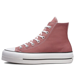 Кроссовки chuck taylor all star lift platform seasonal color 'rose' Converse, красный a01367c | redbrown