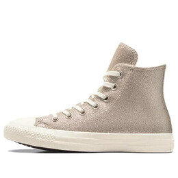 Кроссовки chuck taylor all star glitter high top 'light gold' Converse, золотой a07950c | light gold/white