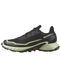 Кроссовки alphacross 5 gtx 'black green' Salomon, черный 474606 | black/green
