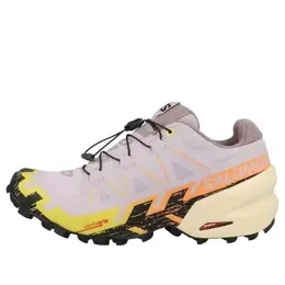 Кроссовки speedcross 6 'orchid petal sulphur spring' Salomon, фиолетовый 474660 | purple/orange/cream