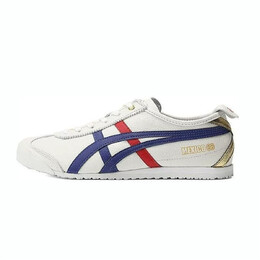 Кроссовки Onitsuka Tiger Mexico 66 Bronzing Leather 'White Dark Blue Red' 1183b511-100 | white