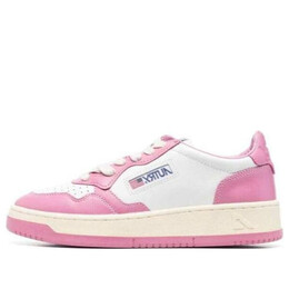 Кроссовки medalist low top bicolor 'white baby pink' Autry, белый aulw-wb29 | white/pink