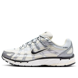 Кроссовки p-6000 'coconut milk metallic silver' Nike, мультиколор fv6603-100 | coconut milk/black/summit white/metallic silver