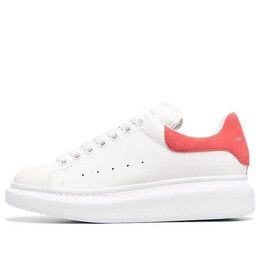 Кроссовки oversized sneaker 'white coral' Alexander McQueen, белый 553770whgp79663 | white/coral