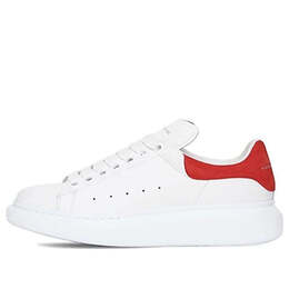 Кроссовки oversized sneaker 'lush red' Alexander McQueen, белый 553770whgp79676 | white/lush red