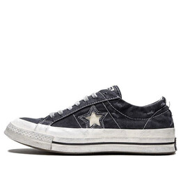 Кроссовки one star ox faith connexion dirty shoes Converse, черный 565536c | black and white