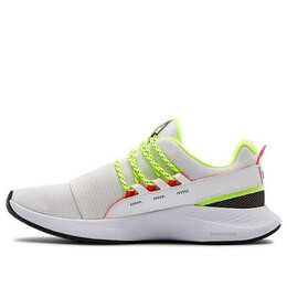 Кроссовки charged breathe lace running shoes white/green Under Armour, белый 3022584-103 | white/green