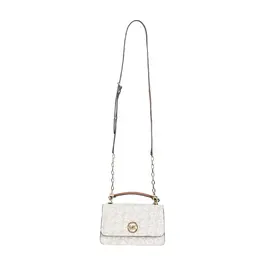 Michael Kors Деланси холщовая с кожаной отделкой сумка через плечо 32t4gd8c5b-099