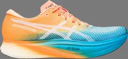 Кроссовки metaspeed edge+ 'island blue orange pop' Asics, апельсин 1013a116 400 | orange