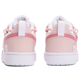 Кроссовки для скейтборда Court Borough 2 женские, низкие, розовый Nike, розовый/белый bq5448-100(teamthree- 龙年 粉白) | pink/white