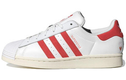 Женские кроссовки для скейтбординга Adidas Superstar, White/Red ig5958 | white/red