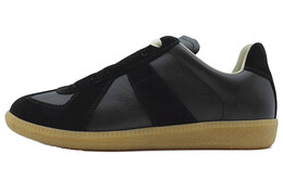 Кроссовки кожаные Maison Margiela Replica, черный s58ws0109p1895h6851