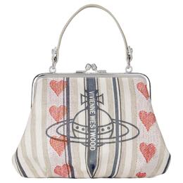 Vivienne Westwood Льняной кошелёк-клатч женский разноцветный 8053195067237