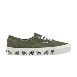 Кроссовки Authentic 44 DX Vans, зеленый vn0a5kx4olv | olive