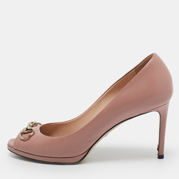 Gucci: Светлые босоножки  Horsebit