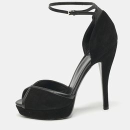 Gucci: Чёрные сандалии 