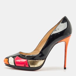 Christian Louboutin: Многоцветные туфли 