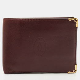 Cartier: Бордовый кошелёк 