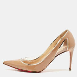 Christian Louboutin: Бежевые туфли 