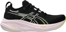 Asics Кроссовки Wmns Gel Nimbus 26 'Black Neon Lime', черный 1012b601 004 | black