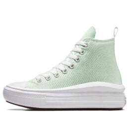Кроссовки chuck taylor all star move platform in 'sticky aloe' Converse, зеленый a06350c | green/white/black