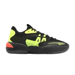 Кроссовки Court Rider 2.0 Glow Stick Puma, черный 377393 01 | black/lime squeeze