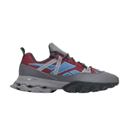 Кроссовки DMX Trail Shadow Reebok, серый ie2154 | burgundy/steel blue/cloud grey