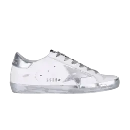 Кроссовки Golden Goose Wmns Superstar White Silver, белый gwf00101 f000314 80185