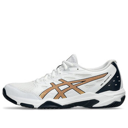 Кроссовки гелевые ракеты 11 Asics, белый 1072a093-104 | white/pure gold