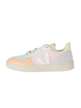 Низкие кроссовки Veja Leder V 10, цвет bunt/orange/rosa 16121944 | bunt/orange/rosa