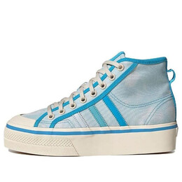 Кроссовки nizza platform mid Adidas, синий gx4604 | blue