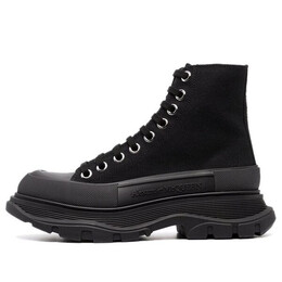 Кроссовки tread slick lace up boot 'black' Alexander McQueen, черный 611706w4mv21000 | black/black