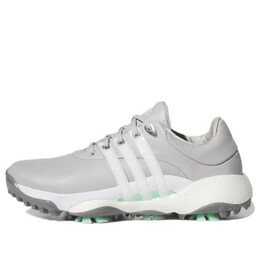 Кроссовки тур 360 22 обувь для гольфа Adidas, серый gv9663 | grey two/cloud white/pulse mint