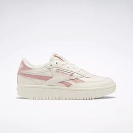 Кроссовки Club C Double Revenge Reebok, мультиколор 100008943 | chalk / smokey rose / chalk