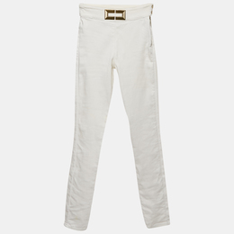 Elisabetta Franchi: Белые джинсы 