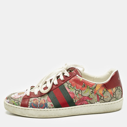 Gucci: Красные кроссовки  Ace