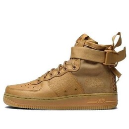 Кроссовки sf air force 1 mid Nike, золотой aa3966-700 | gold