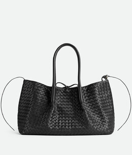Сумка-шоппер Bottega Veneta, черный/светло-розовый 817166v5ag11206 | черный / светло-розовый