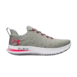 Кроссовки Flow Velociti 3 Under Armour, серый 3026117 303 | olive tint/venom red/red
