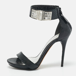 Alexander McQueen: Чёрные сандалии 