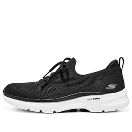 Кроссовки go walk 6 hyper burst 'black white' Skechers, черный 896136-bkw | black/white