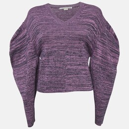 Stella McCartney: Фиолетовый свитер 