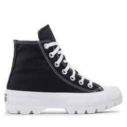 Кроссовки Converse Ctas Lugged Hi 565901C Black/White/Black, черный 269389 | negro
