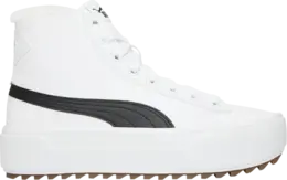 Кроссовки Puma Wmns Kaia Mid Fur - White Black, белый 385341 02 | white
