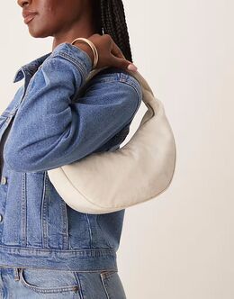 Сумка через плечо Calvin Klein из нейлона кремового цвета 143294932 | natural aop